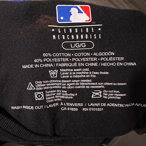 Toronto Blue Jays Women’s Short Sleeve Tee Size Large - Picture 4 of 4